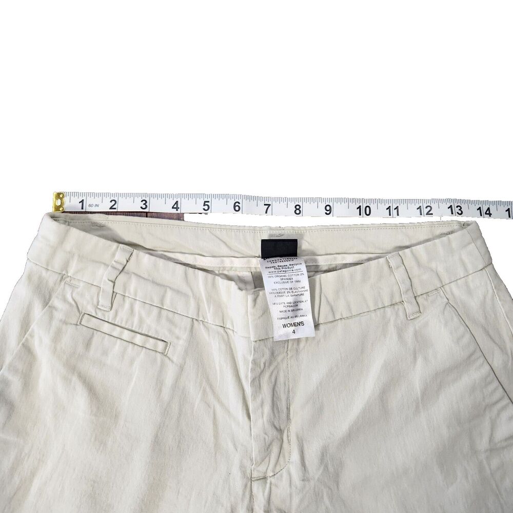 Patagonia Womens All-Wear Capri Pants Khaki #55395 Spring 2014 Size 4 - Picture 3 of 7